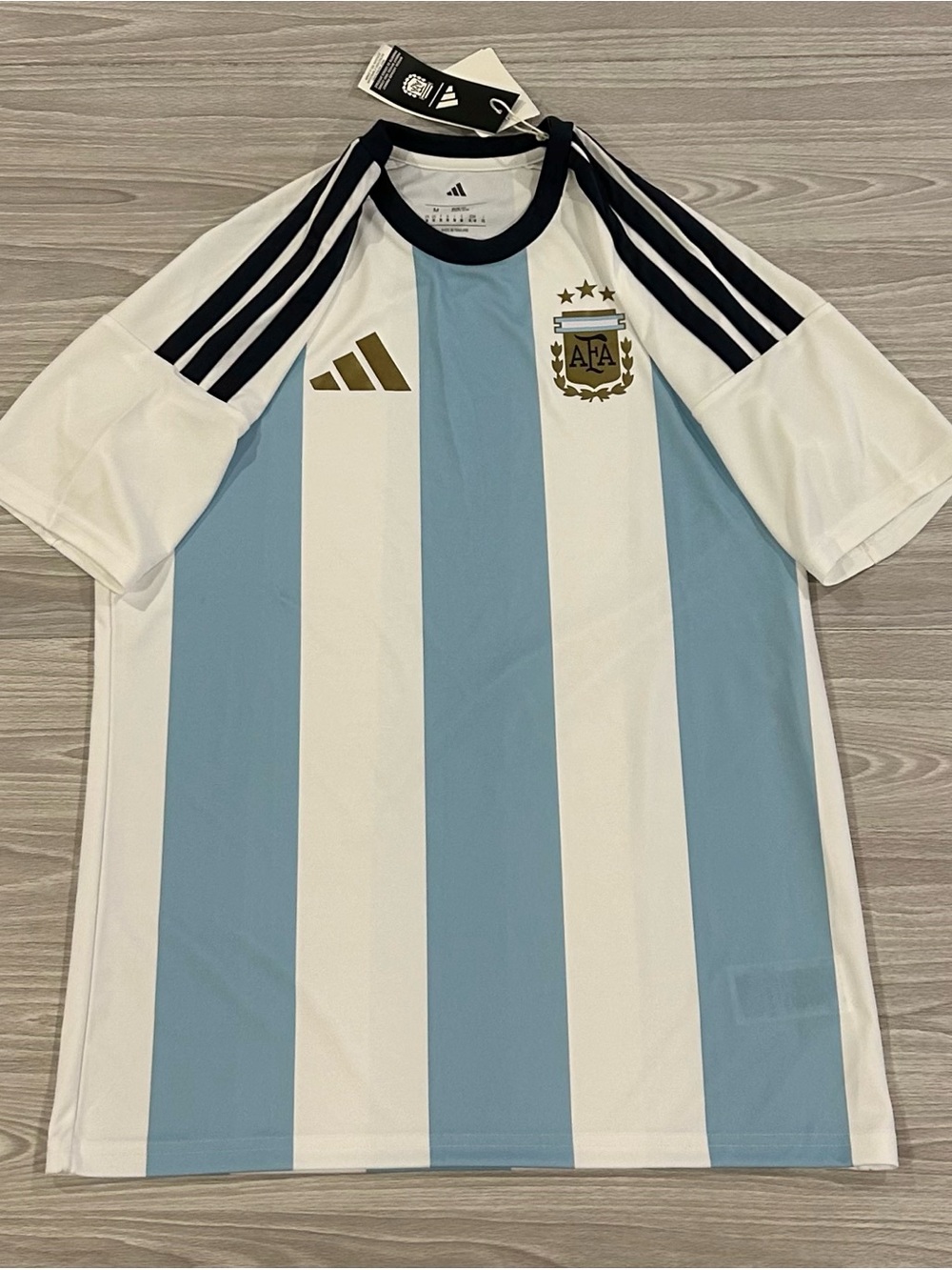 Adidas 2025/26 Argentina Authentic Soccer Jersey KA8069 Blue Men’s Size Medium